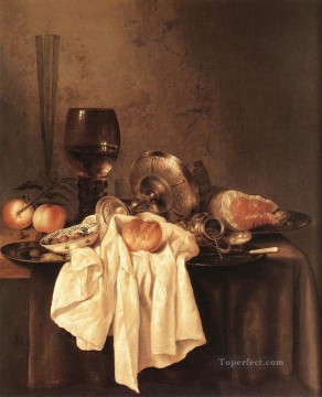 Naturaleza muerta clásica Painting - Naturaleza muerta 1651 Willem Claeszoon Heda